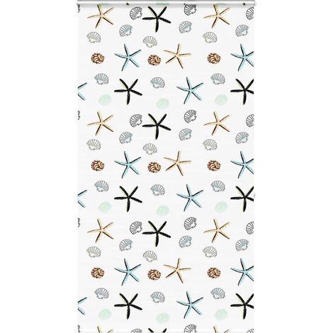 Duschrollo mit Kassette 120x240 cm Stoffbreite 116 cm