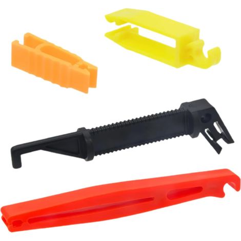 Outils d'extraction 4pcs pinces à fusibles plastique pour moto et voiture, remplacement simple lors de réparations automobiles (1/4)