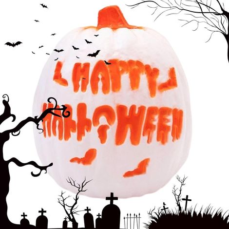 Zucca luminosa e colorata con attivazione sonora (1/5)