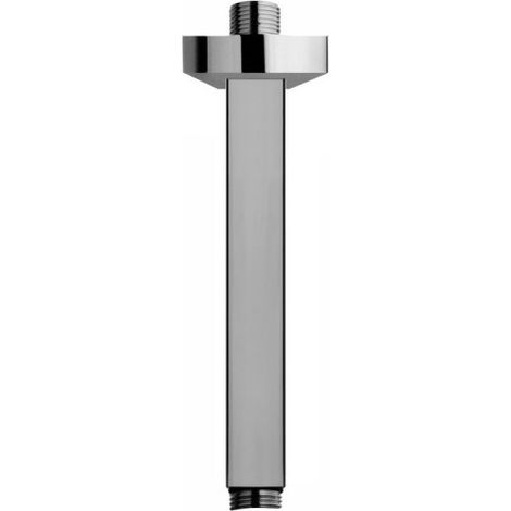Bras de douche plafond carré 200 mm - THEWA BD048CR