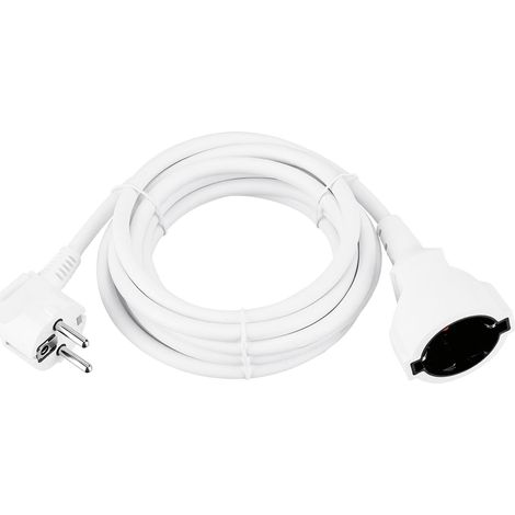 REV Ritter - Elektrisches Verlängerungskabel 3 m - Farbe white (1/2)