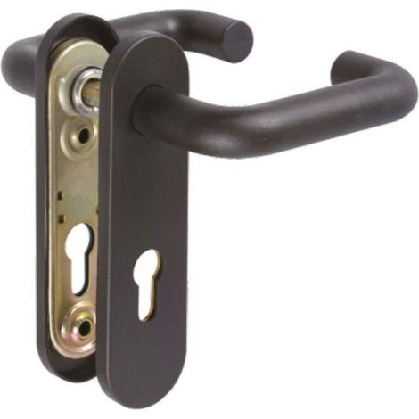 edm Feuerhemmende Handkurbel schwarz aus Nylon 172x46,5 mm