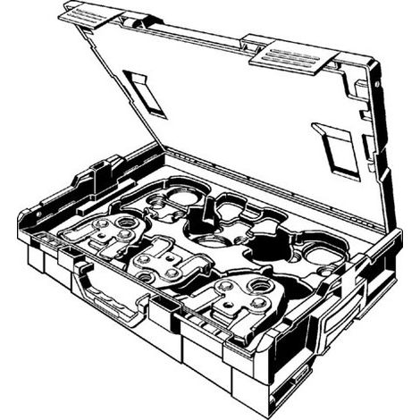 Viega Set de mâchoires à sertir, pour d 15/22/28mm Modèle 2202.20, 792534 (1/3)