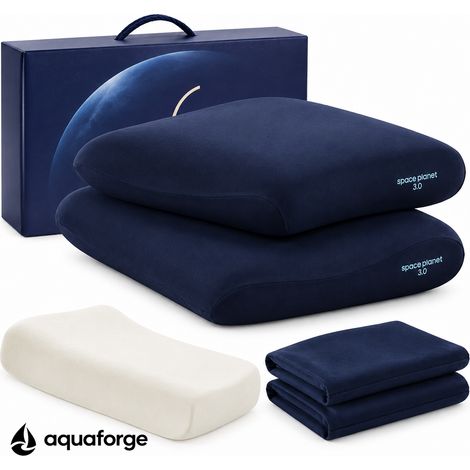 Almofada Cervical Ergonómica Espuma Viscoelástica 42 x 70 cm (1/5)