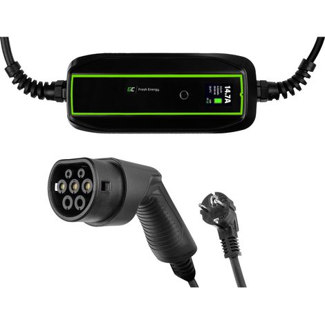 Green Cell EV PowerCable Mobile Ladestation Typ 2 16 A Anzahl Anschlüsse 1 3.6 kW (1/5)