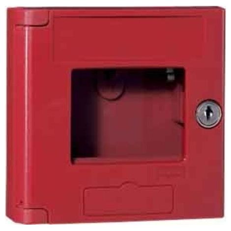 Legrand Armario de seguridad rojo compacto 125x125x45 mm