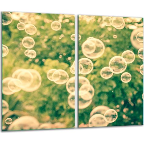 Schneidebrett aus Glas, 2x 30x52 Blasen (1/5)