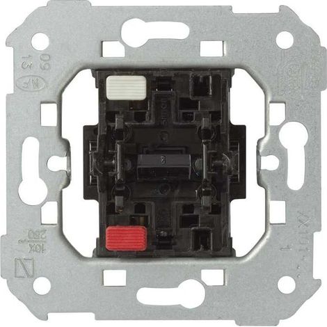 Mécanisme d'interrupteur unipolaire Simon 82, connexions rapides, 75101-39 (1/3)