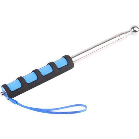 Martillo telescópico para detección de fosas en baldosas, probador de fosas, eje grueso ajustable para inspección de decoración de interiores