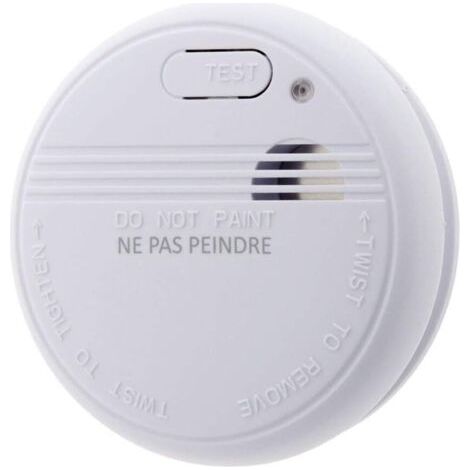 1 - Détecteur De Fumée - Alarme Incendie - Norme En 14604 Certifié Nf - Alertes Sonores Puissantes Installation Sans Fil Pour Maison Et Appartement Blanc (1/5)