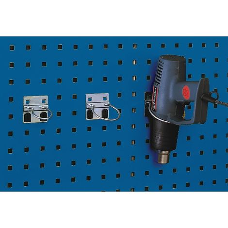 Rundhalter D.40mm verz.f.Lochplatten 5St./Btl.