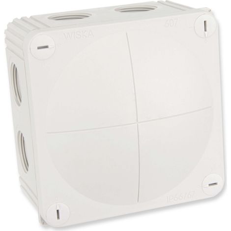 Boîte de jonction WISKA COMBI 607, IP66/67 (1/3)