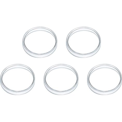 Boîtes de Pétri Résistance Haute Température Transparent en Verre Borosilicaté Lot de 5 Design Fiable pour Laboratoire pour Expériences Scientifiques (1/5)