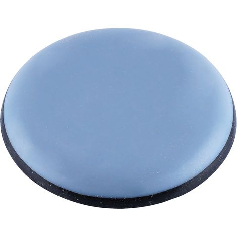 Lot de 12 Patins pour Meubles et Chaises, Auto-adhésifs Patin Chaise, Patin Glisseur pour Meuble Lourd, pour Meubles, Tapis, Surface de Glissement PTFE (Rond 50mm) (1/5)