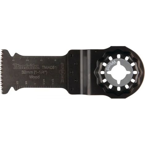 Makita E-25797 TMA051 Lama per utensile multifunzione Starlock per legno 25 Pz.