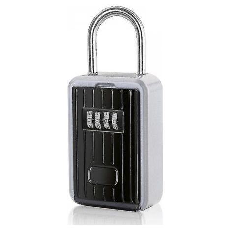 Boîte à clés sécurisée 1 pièce, boîte à clés murale avec Code numérique à 4 chiffres, boîte de verrouillage Extra Large, coffre-fort à clés d'extérieur avec poignée