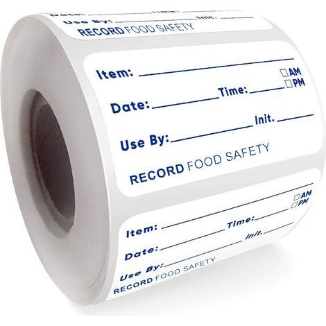 2pcs Date Stickers 500pcs Freezer Labels Date Labels Stickers for Food Containers Food Freezer Date Labels for Kitchen Home Restaurant BL (1/4)