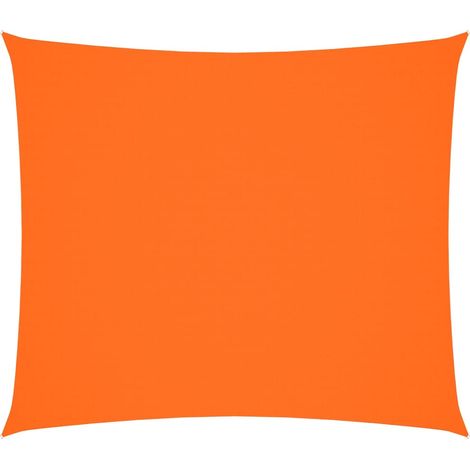 Voile d'ombrage  Voile de parasol Tissu Oxford rectangulaire 2,5x3 m Orange