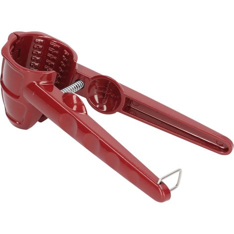 Casse-Noisette Outil Aluminium Multifonction Coupe Rouge Ouvre-Noix Casse-Noisette Décortiqueur Casse-Noisette Gadgets pour Noix De Noix Châtaigne Graines De Melon (1/5)