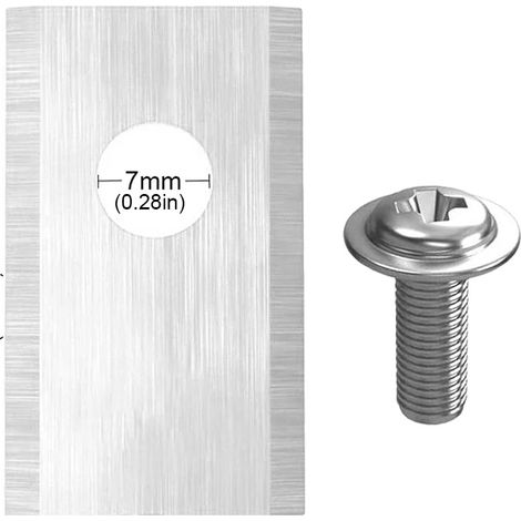 Lame de coupe-bordures, en acier inoxydable, compatible avec divers modèles, Argent-b, 36PCS-a (1/2)