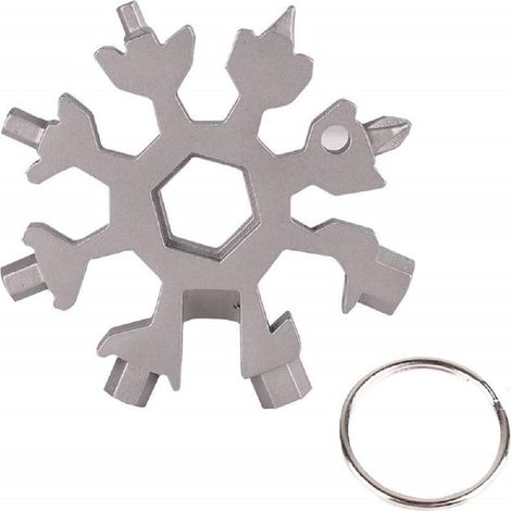 Multi-outil vélo 18-en-1 inox tournevis, pour dépannage vélo (1/5)