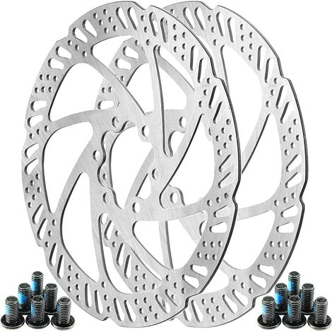 disque de frein vélo, freins à disque vélo, disque de frein avec 160 mm de frein à disque vélo pour vélo de montagne, vélo de course, vélo de randonnée (1/5)