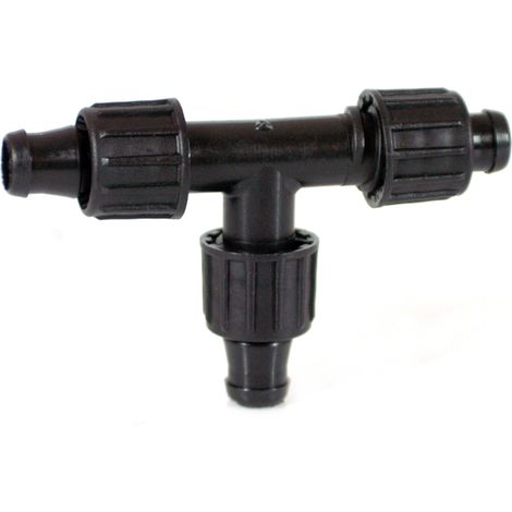 RACCORDO A T PER TUBO TAPE Ø MM. 16  mm. 16x16x16 50.00 pz