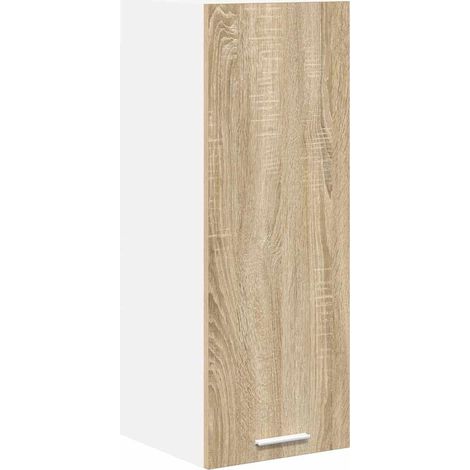 Mueble colgante Roble Sonoma y 30 x 31 x 80 cm vidaXL (1/5)