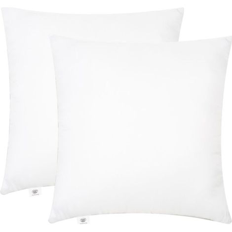Set of 2 cushion inserts, 45 x 45 cm, cushion covers, inner cushions, padding cushions (1/2)
