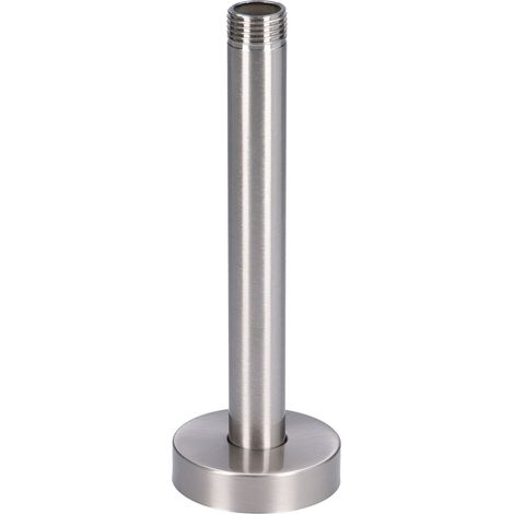 Rallonge de douche NPT 20 mm en acier inoxydable SUS304, fixation au plafond, accessoire de salle de bain, 15,2 cm / 6 pouces, finition brossée (1/5)