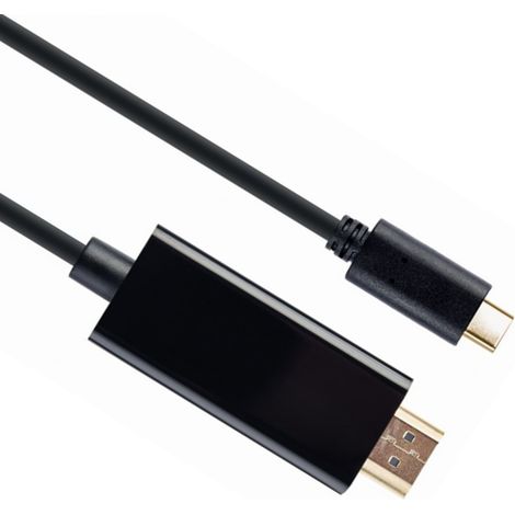 Gembird adaptateur a-cm-hdmim-01 usb-c male to hdmi-male, 4k 30hz, 2m, noir (1/4)