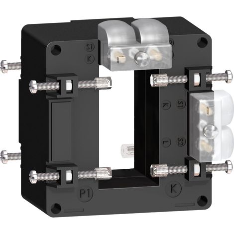 Trasformatore di corrente tropicalizzato POWERLOGIC 600/5A con classe di precisione 0.5