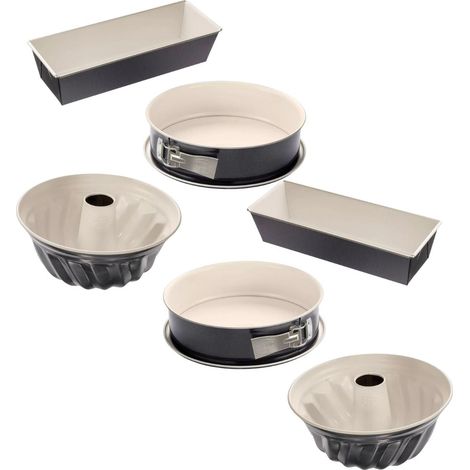 Ensemble de 2 Sets de 3 Moules à pâtisserie Dr Oetker Back-Trend (1/4)