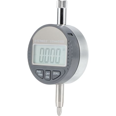 Indicateur numérique à cadran, sonde de mesure de profondeur électronique, affichage LCD 0-12,7 mm (1/5)