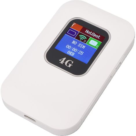 Appareil Hotspot Mobile Portable avec Prise en Charge Internet Haut Débit 4G pour Les Familles en ou au Bureau, Conception Légère (1/5)