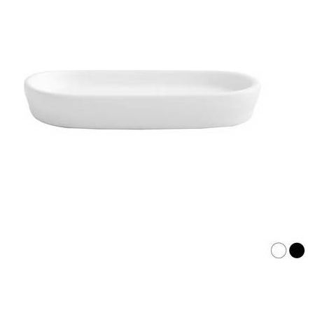 PORTE-SAVON EN CÉRAMIQUE MAONIE Dimensions : Noir mat