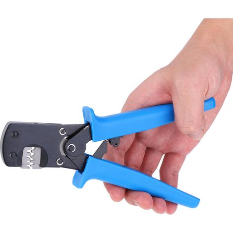 Pince à sertir à rochet pour cosses de fils de liaison pas 1.25/1.54/2.0/2.54 mm (1/5)