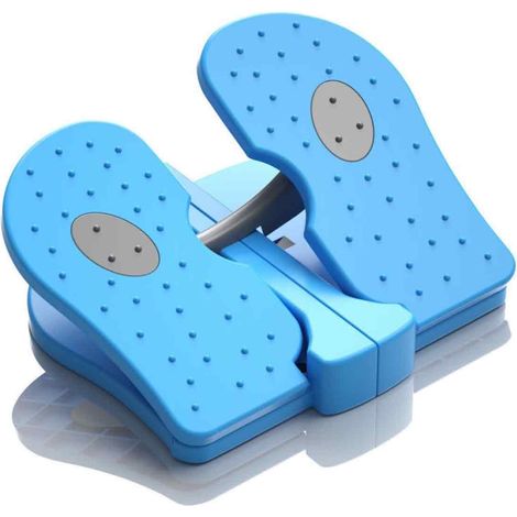Appareil de fitness à domicile Stepper Mini Petit appareil d'exercice avec pédale et barre colorée pour le bureau (1/5)