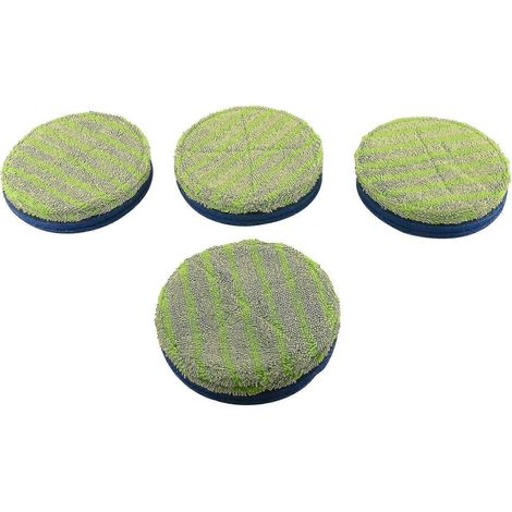 Balai-serpillère rotatif sans fil compatible AURA, 8 tapis en microfibre, 8 joints réutilisables (1/5)