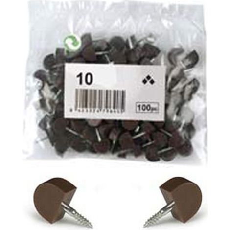 PORTA SCAFFALI MARRONE B/100