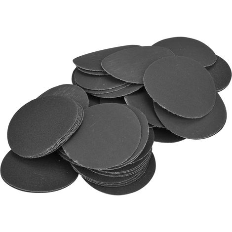 50 disques de ponçage auto-agrippants de 50 mm, papier abrasif (grain 400) (1/5)