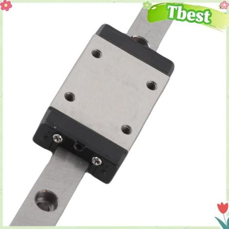 Tbest rail coulissant linéaire Rail de Guidage Linéaire de 100mm avec Roulement Coulissant de Verrouillage musique guide-corde (1/4)