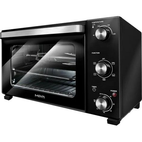 MPM MPE-17/T Mini forno elettrico nero 48 litri (1/4)