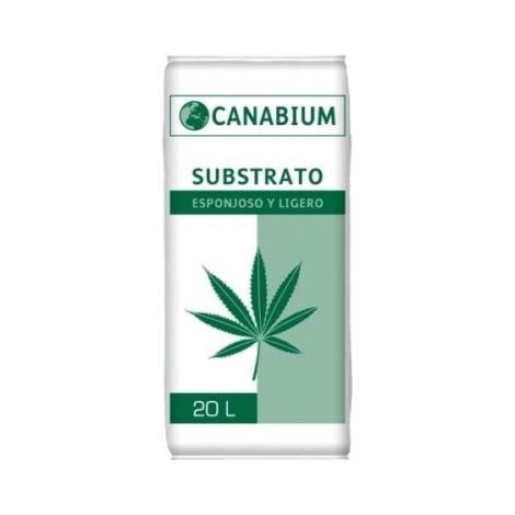 Substrat canabium léger pour plantes cannabis – 20L – Mélange équilibré de fibre de coco, tourbe blonde et perlite – Rétention nutritive optimale – Flower