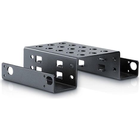 Festplattenhalterung 2,5" 2-Bay SATA HDD SSD Dock auf 5,25" Halterung Montagesatz