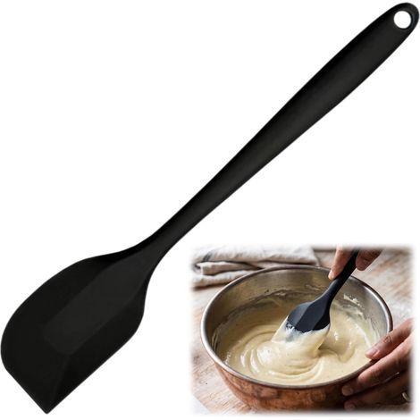 Hitzebeständig 21 cm Small Flexible Silicone Spatula Seamless Kitchen Baking Scraper Small Container (1/5)