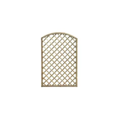 Traliccio Ad Arco In Pino Impregnato Cornice Mm.40X40 - cm.180x180h.