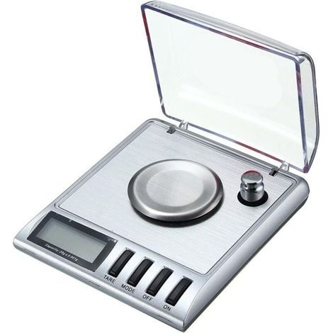 Taschenskala, 20 g 0,001 g, Schmuckwaage mit hoher Präzision, Tare-Funktion, Kalibrierung (1/4)