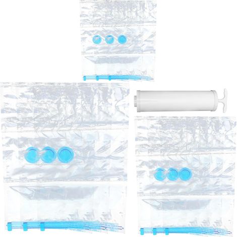 TEHAUX Paquet Pompe Manuelle sous Vide Réutilisables pour (1/5)