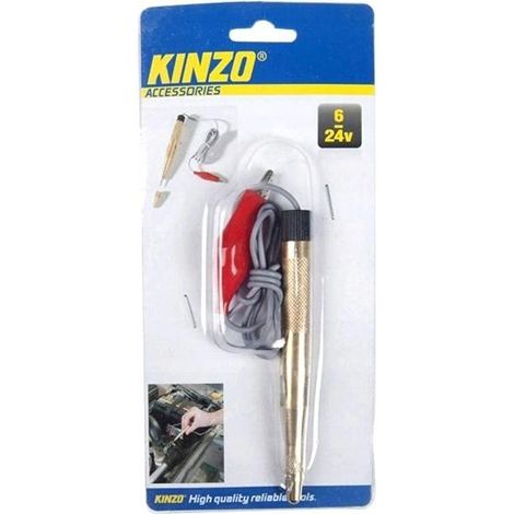 Kinzo Spannungsprüfer Kupfer 6 bis 24 V kompakt